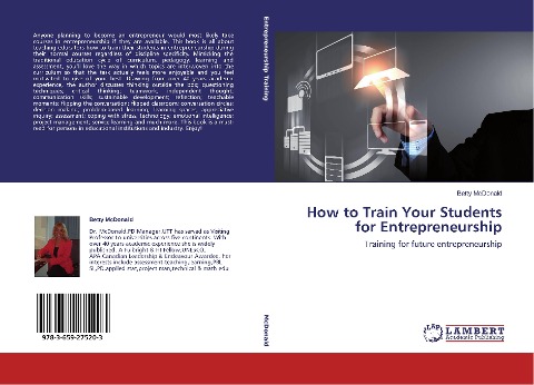 How to Train Your Students for Entrepreneurship: Training for future entrepreneurship