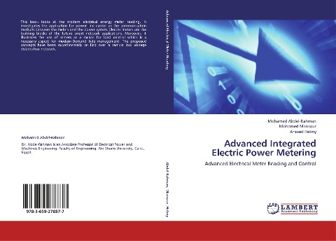 Advanced Integrated Electric Power Metering: Advanced Electrical Meter Reading and Control