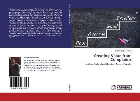 Creating Value from Complaints: A Case Study of an Education Service Provider