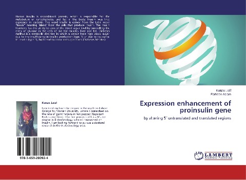 Expression enhancement of proinsulin gene: by altering 5 untranslated and translated regions