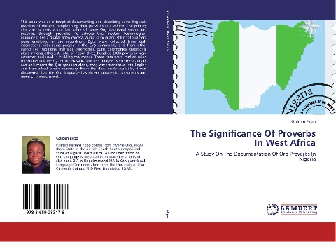 The Significance Of Proverbs In West Africa: A Study On The Documentation Of Oro Proverbs In Nigeria