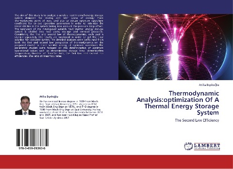Thermodynamic Analysis:optimization Of A Thermal Energy Storage System: The Second Law Efficiency