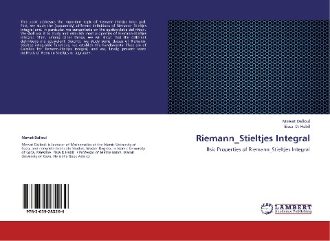 Riemann_Stieltjes Integral: Bsic Properties of Riemann_Stieltjes Integral