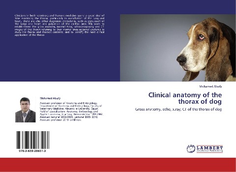 Clinical anatomy of the thorax of dog: Gross anatomy, echo, x.ray, CT of the thorax of dog