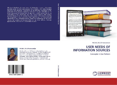 USER NEEDS OF INFORMATION SOURCES: Concepts in Use Pattern
