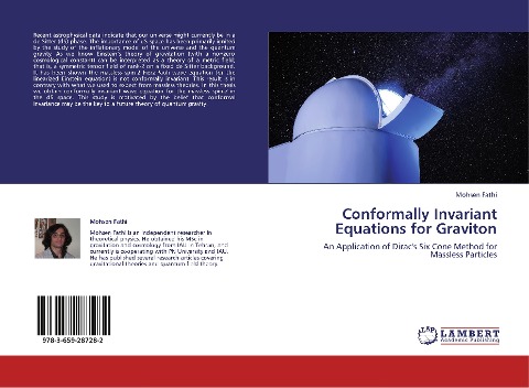 Conformally Invariant Equations for Graviton: An Application of Diracs Six Cone Method for Massless Particles