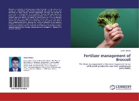Fertilizer management of Broccoli: Fertilizer management is the most important factor of Broccoli production and their postharvest potentiality