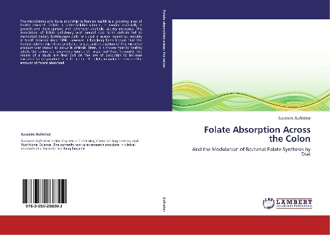 Folate Absorption Across the Colon: And the Modulation of Bacterial Folate Synthesis by Diet
