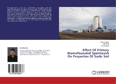 Effect Of Primary Biomethanated Spentwash On Properties Of Sodic Soil