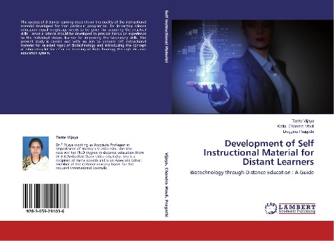 Development of Self Instructional Material for Distant Learners: Biotechnology through Distance Education : A Guide