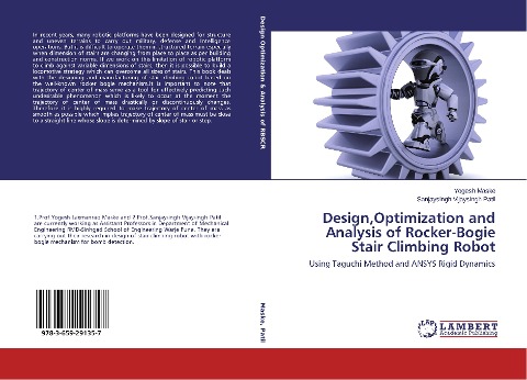 Design,Optimization and Analysis of Rocker-Bogie Stair Climbing Robot: Using Taguchi Method and ANSYS Rigid Dynamics