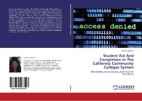 Student Aid And Completion In The California Community Colleges System: Affordability, Accountability, And Tools For Persistence