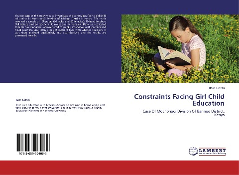 Constraints Facing Girl Child Education: Case Of Mochongoi Division Of Baringo District, Kenya