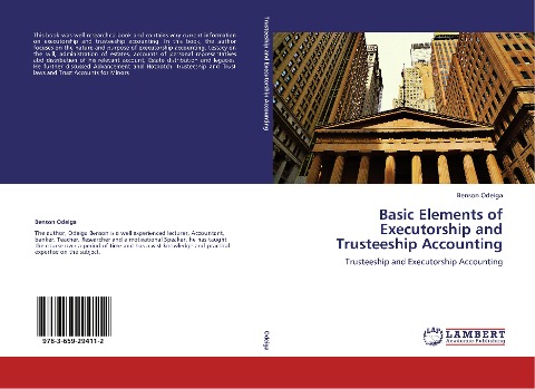 Basic Elements of Executorship and Trusteeship Accounting: Trusteeship and Executorship Accounting
