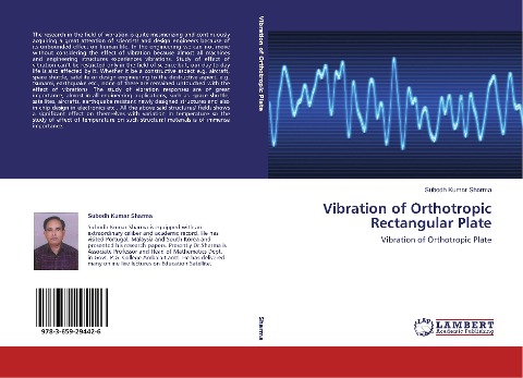 Vibration of Orthotropic Rectangular Plate: Vibration of Orthotropic Plate