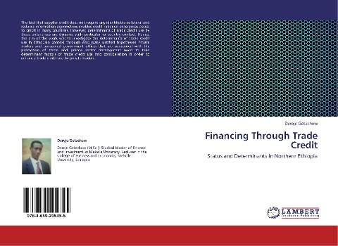 Financing Through Trade Credit: Status and Determinants in Northern Ethiopia