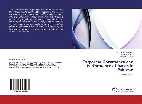 Corporate Governance and Performance of Banks in Pakistan: Case Analysis