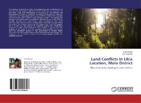 Land Conflicts In Likia Location, Molo District: Historical factors leading to land conflicts