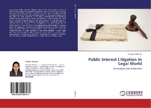 Public Interest Litigation in Legal World: An Analysis and Evaluation