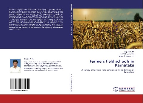 Farmers field schools in Karnataka: A survey of farmers field schools in three districts of Karnataka