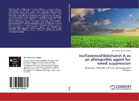 Isoflavonoid-biochanin A as an allelopathic agent for weed suppression: Bioassays, LCMS-MS and Principal Component Analysis
