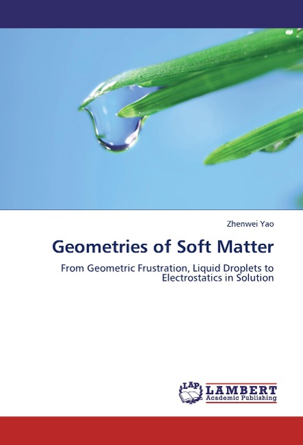 Geometries of Soft Matter: From Geometric Frustration, Liquid Droplets to Electrostatics in Solution