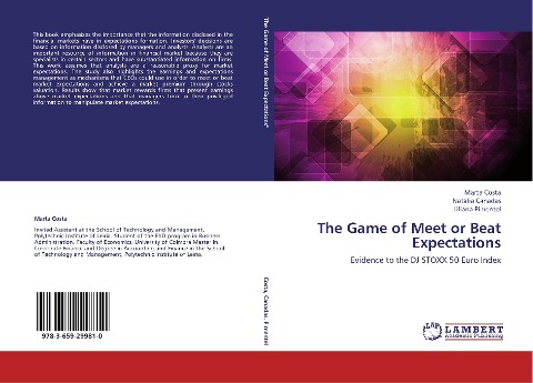 The Game of Meet or Beat Expectations: Evidence to the DJ STOXX 50 Euro Index