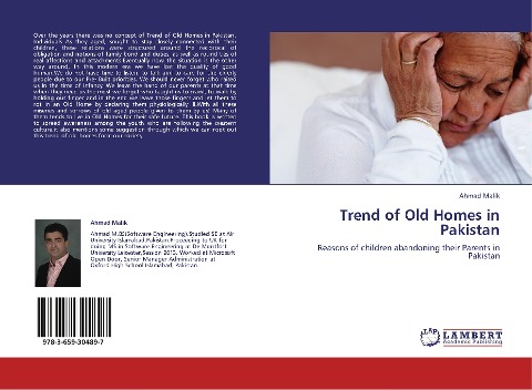 Trend of Old Homes in Pakistan: Reasons of children abandoning their Parents in Pakistan
