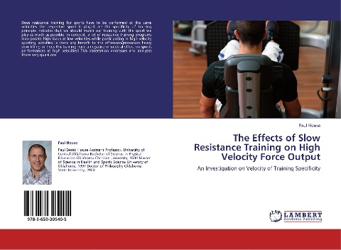 The Effects of Slow Resistance Training on High Velocity Force Output: An Investigation on Velocity of Training Specificity