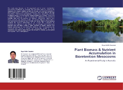 Plant Biomass & Nutrient Accumulation in Bioretention Mesocosms: An Experimental Study in Australia