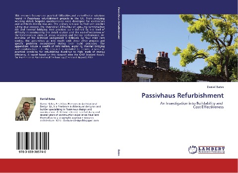 Passivhaus Refurbishment: An Investigation into Buildability and   Cost Effectiveness