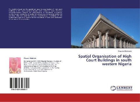 Spatial Organisation of High Court Buildings in south western Nigeria
