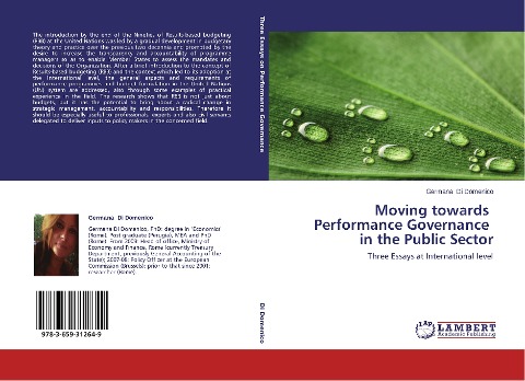 Moving towards   Performance Governance   in the Public Sector: Three Essays at International level