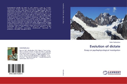 Evolution of dictate: Essays on psychophysiological investigation