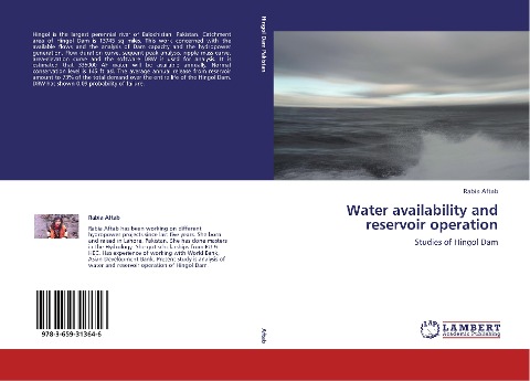 Water availability and reservoir operation: Studies of Hingol Dam