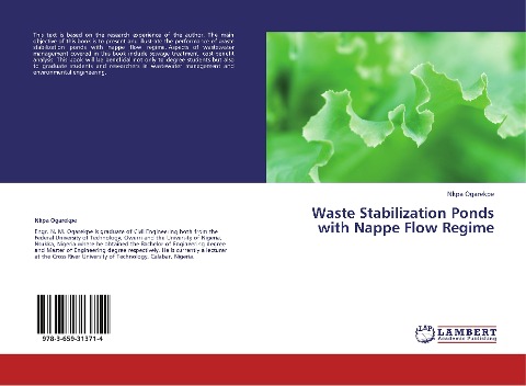 Waste Stabilization Ponds with Nappe Flow Regime