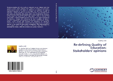 Re-defining Quality of Education:  Stakeholders opinions