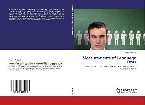 Measurements of Language Tests: Comparison between Aphasics and Non-Aphasics' Language Tests