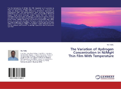 The Variation of Hydrogen Concentration in Ni/MgH Thin Film With Temperature