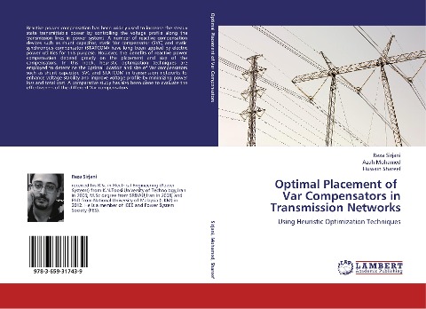 Optimal Placement of   Var Compensators in  Transmission Networks: Using Heuristic Optimization Techniques
