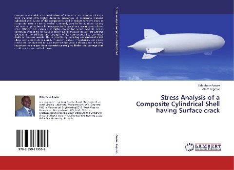 Stress Analysis of a Composite Cylindrical Shell having Surface crack