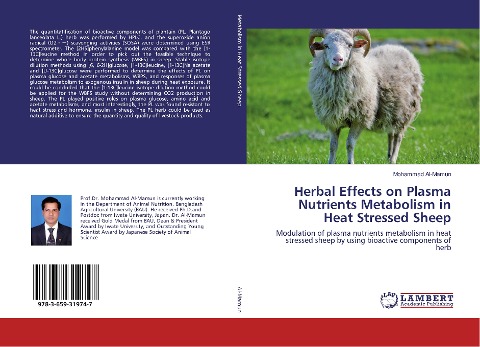 Herbal Effects on Plasma Nutrients Metabolism in Heat Stressed Sheep: Modulation of plasma nutrients metabolism in heat stressed sheep by using bioactive components of herb