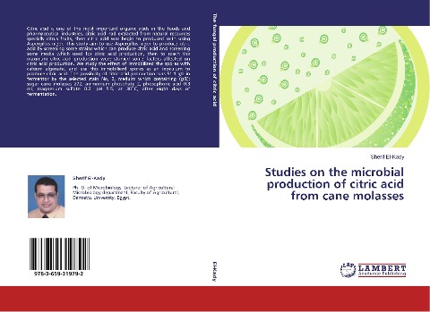 Studies on the microbial production of citric acid from cane molasses