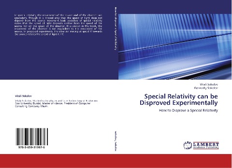 Special Relativity can be Disproved Experimentally: How to Disprove a Special Relativity
