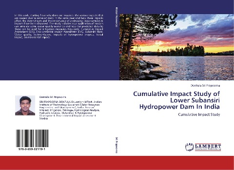 Cumulative Impact Study of Lower Subansiri Hydropower Dam In India: Cumulative Impact Study