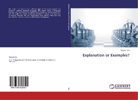 Explanation or Examples?