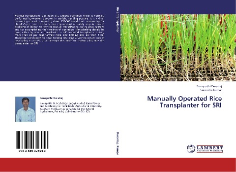Manually Operated Rice Transplanter for SRI