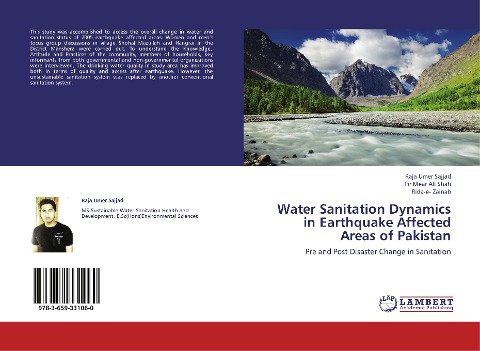 Water Sanitation Dynamics in Earthquake Affected Areas of Pakistan: Pre and Post Disaster Change in Sanitation