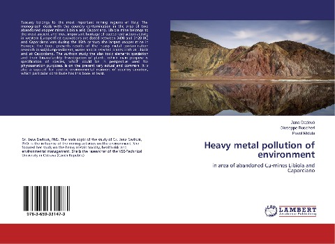Heavy metal pollution of environment: in area of abandoned Cu-mines Libiola and Caporciano