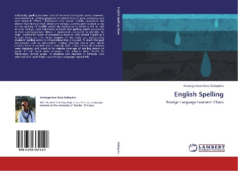English Spelling: Foreign Language Learners' Chaos